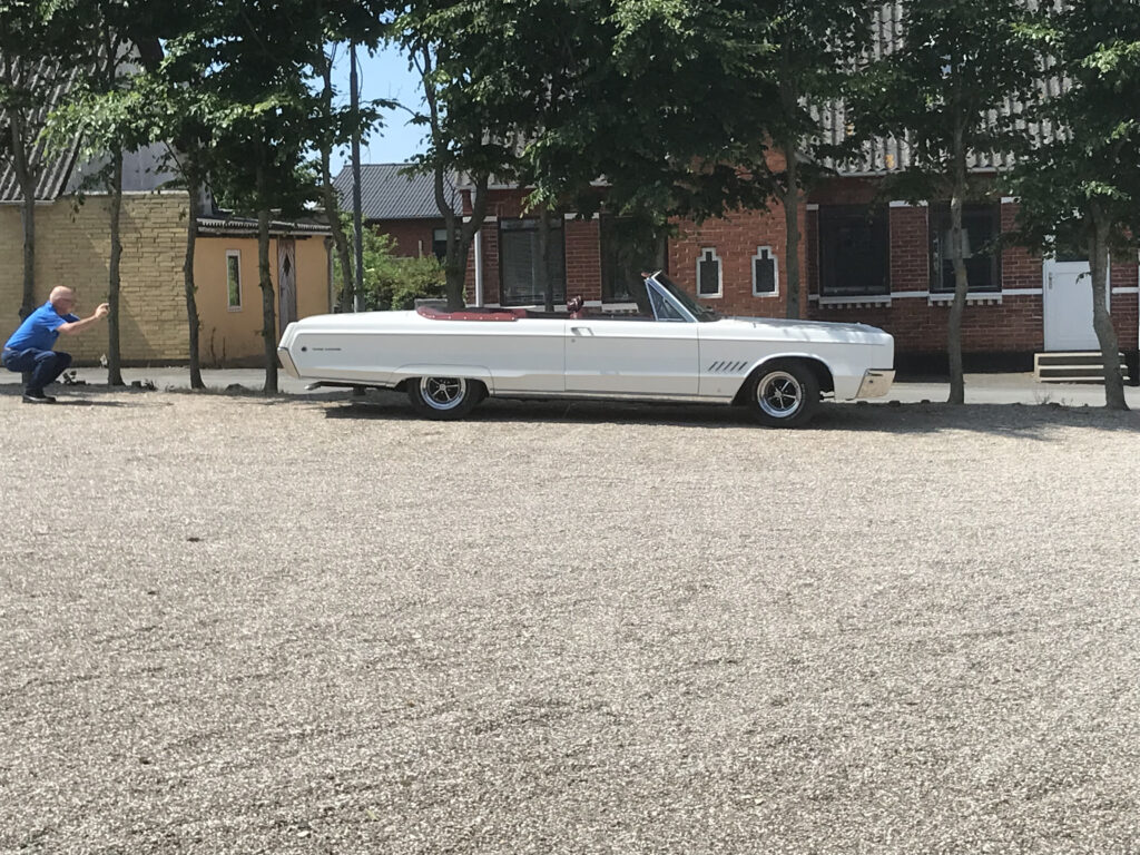 Chrysler 300 Cabriolet 1968 at Bagenkop Inn, Denmark